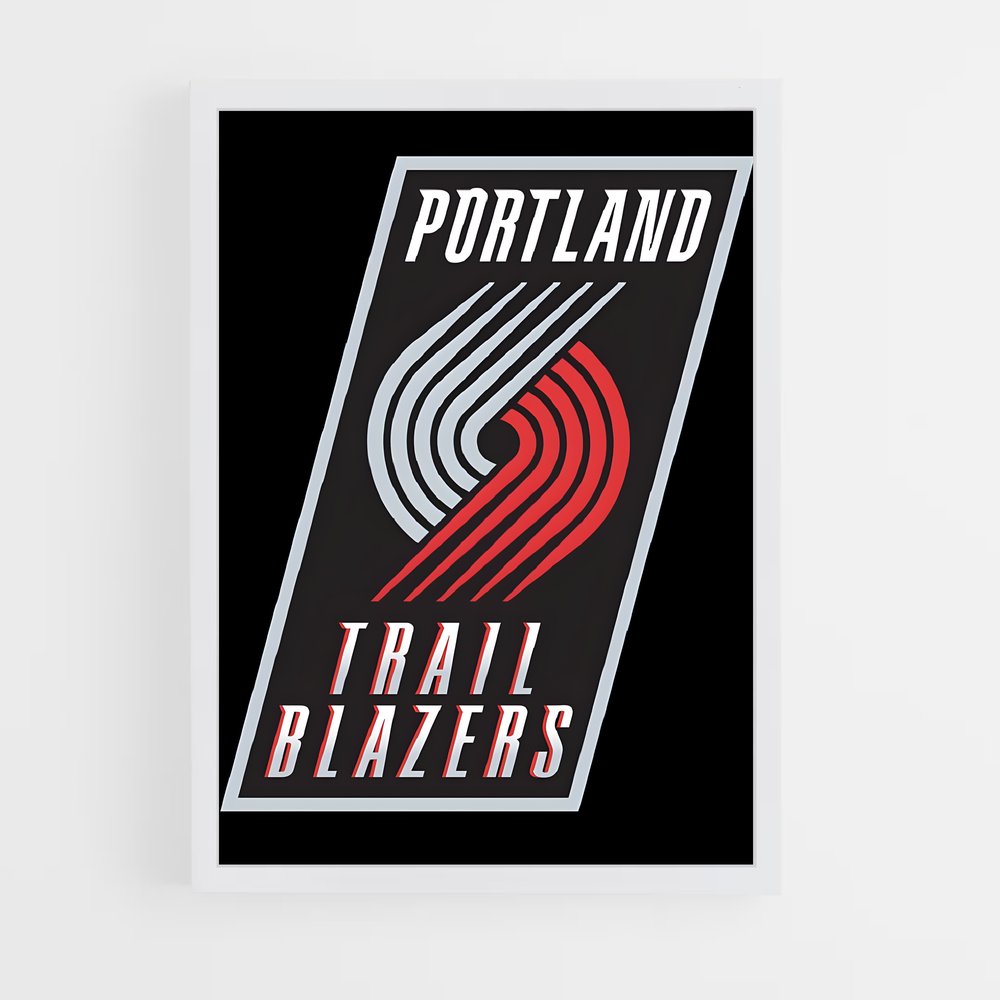 Poster Blazers Forever – affiche Basketball (vue 3)